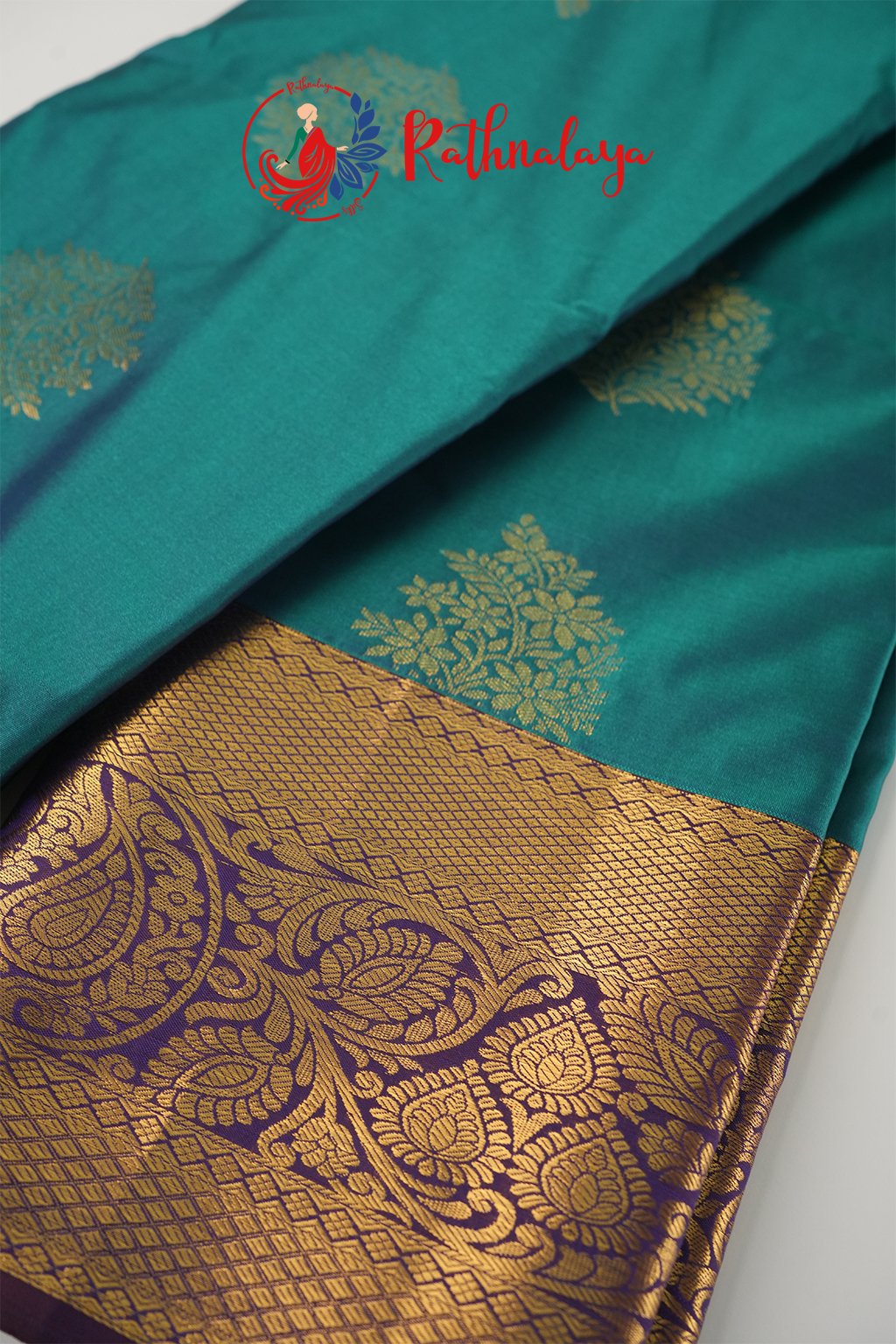 Aaravi Azure Silk Saree