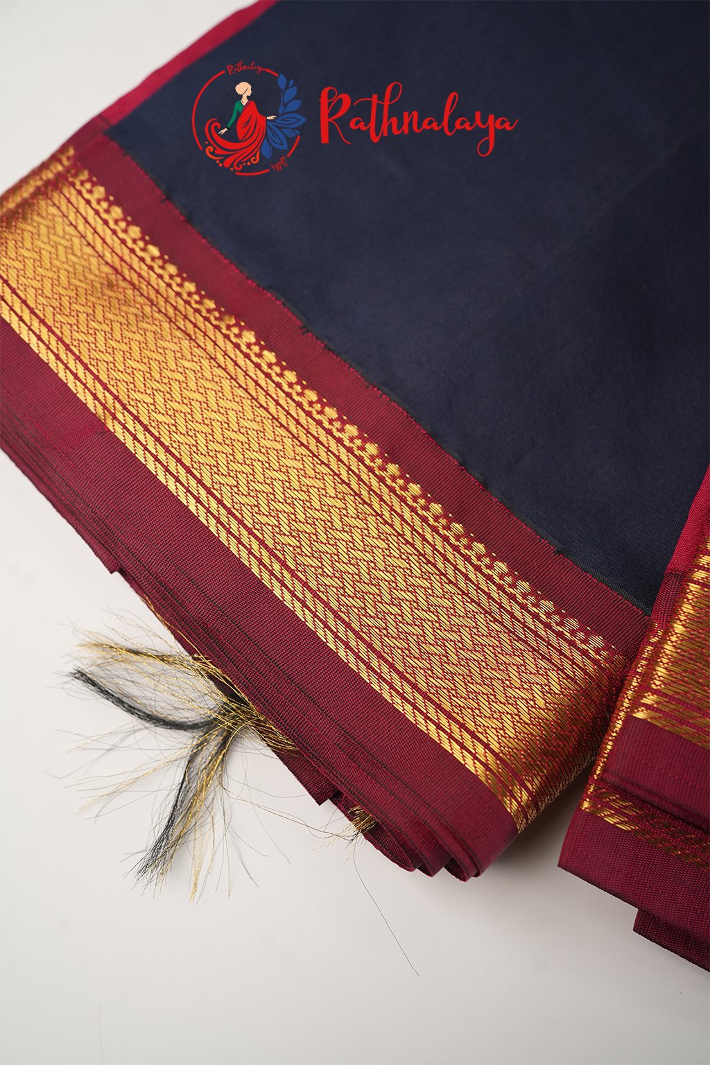 Royal Midnight Blue Saree