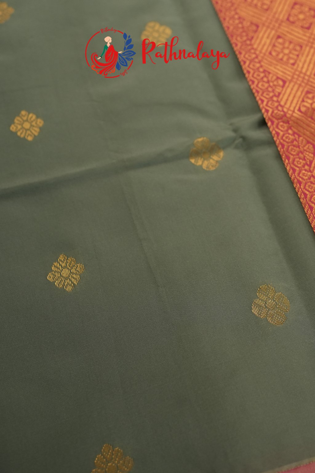 Sage Green Royale Saree