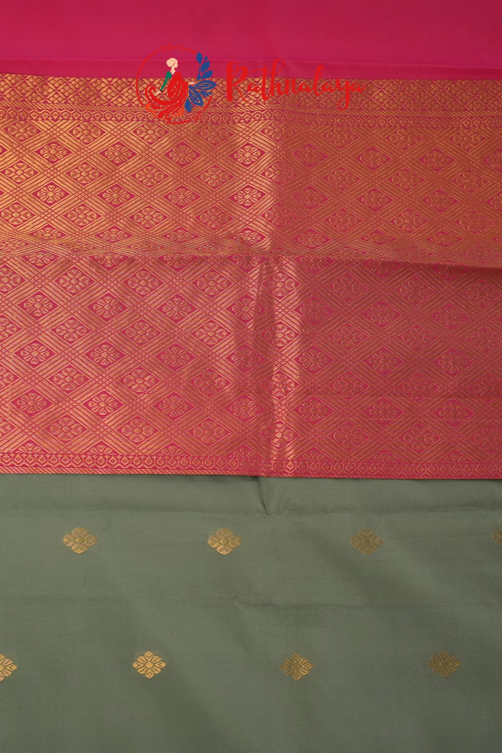 Sage Green Royale Saree